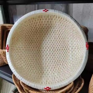 Wicker Round Handmade Basket