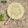 Natural Straw Handmade Fan