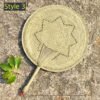 Natural Straw Handmade Fan