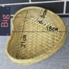 Bamboo Peach Shape Handmade Basket