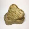 Bamboo Peach Shape Handmade Basket