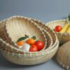 Bamboo Round Handmade Basket