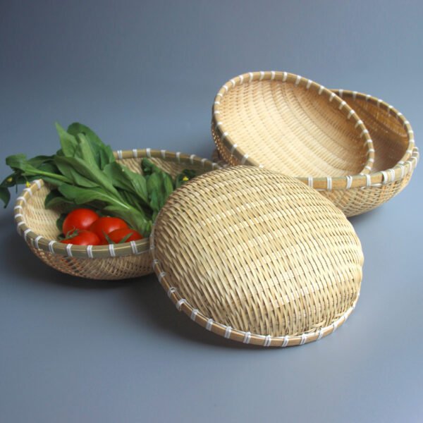 Bamboo Round Handmade Basket