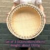 Bamboo Round Handmade Basket