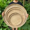 Bamboo Flat Basket