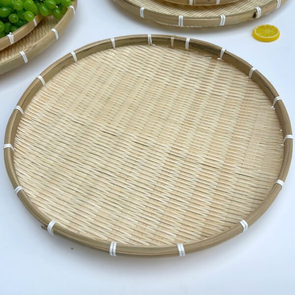 Bamboo Flat Basket